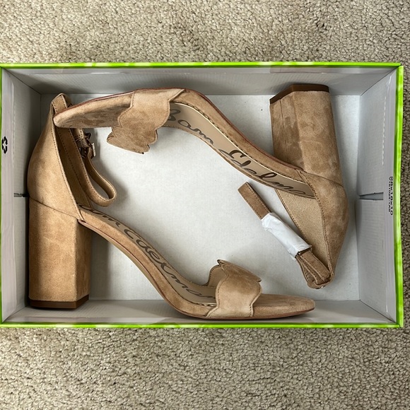 Sam Edelman 7.5 Suede Odila Heels - Picture 1 of 3